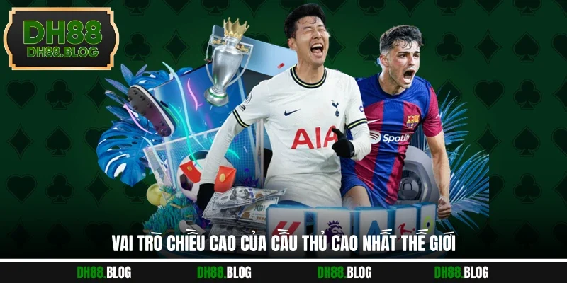 Vai trò chiều cao của cầu thủ cao nhất thế giới